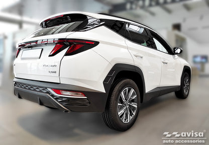 Lastskydd Hyundai Tucson IV 2020–2024, facelift 2024+ >/ Hyundai Tucson IV N-Line 2020–2024, facelift 2024+ > – Svart – detaljbild 2