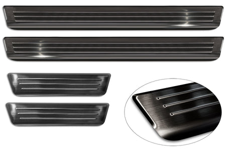 Tröskelskydd Lines Skoda Superb IV Kombi 2024+ / Volkswagen Passat B9 Variant/ R-line/ Hybrid 2024+ – Svart