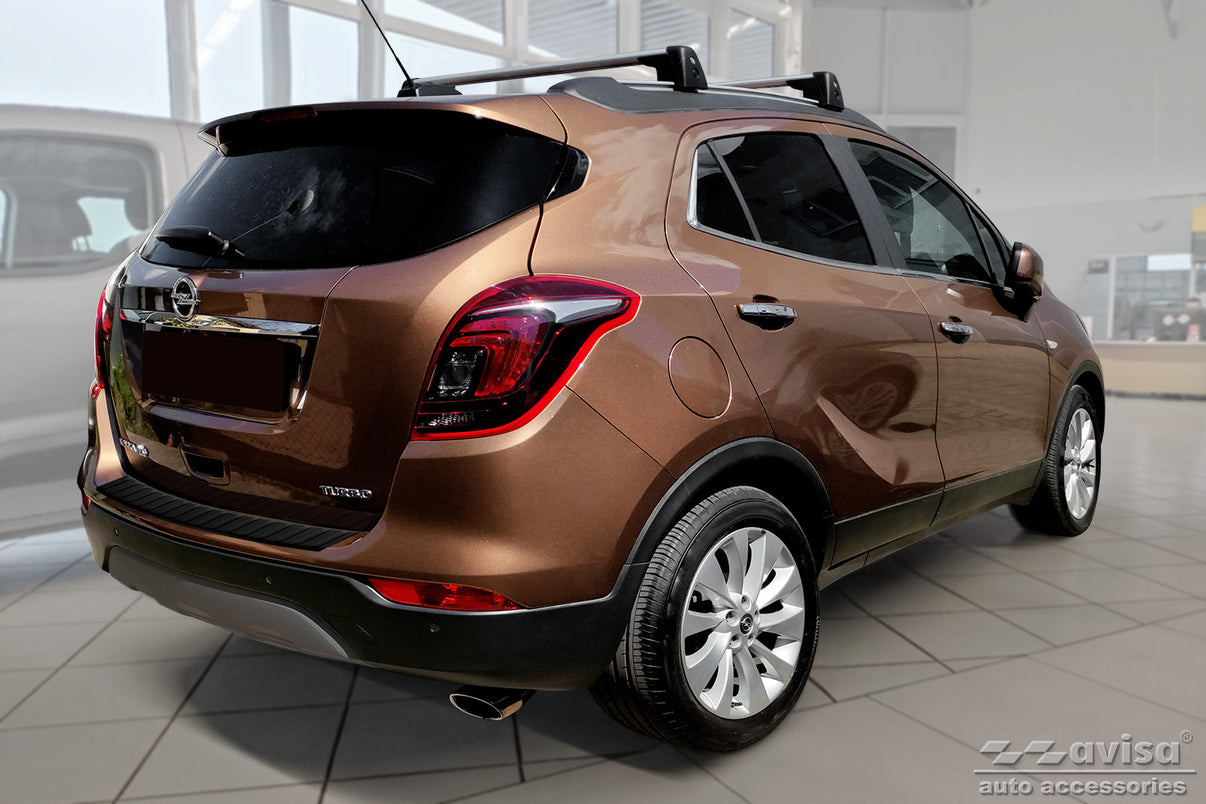 Lastskydd Black Mat Opel Mokka X facelift 2016+ – Mattsvart – detaljbild 2