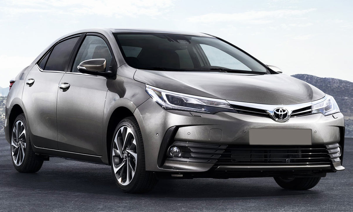 Lastskydd Toyota Corolla XI 2014+ (American version) – Silver satin – detaljbild 3