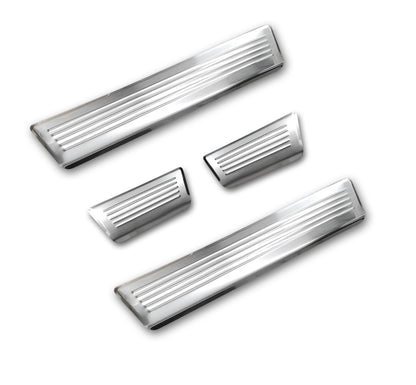 Tröskelskydd Lines Mitsubishi Asx II ( Rjb ) 2023+ / Renault Captur II crossover 2019+ / Renault Captur II E-Tech 2020+ – Silver satin