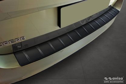 Lastskydd Black Mat Skoda Superb IV Kombi 2024+ – Mattsvart – detaljbild 3
