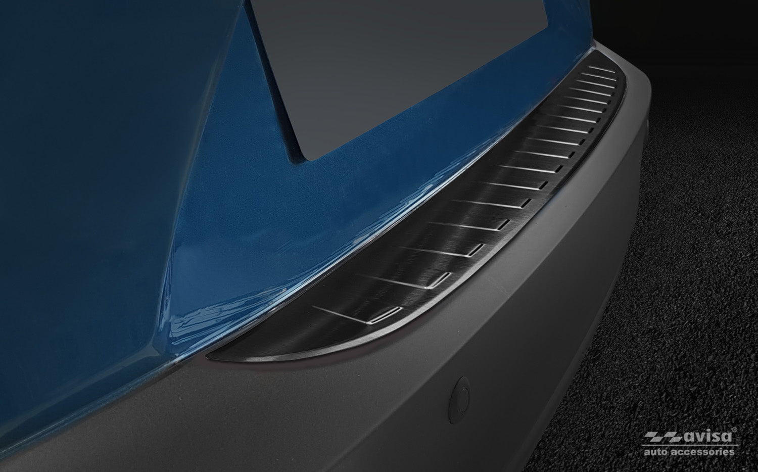 Lastskydd Mazda CX-3 2015–2018, facelift 2018– 2022 – Svart – detaljbild 2