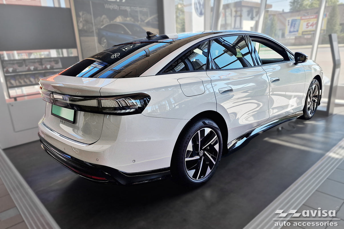 Tröskelskydd Lines Volkswagen ID.7 2023+/ ID.7 Tourer 2024+ – Silver satin – detaljbild 3
