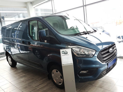 Lastskydd Ford Transit Courier II 2014+facelift 2017, facelift 2017–2022 m.fl. – Silver satin – detaljbild 3