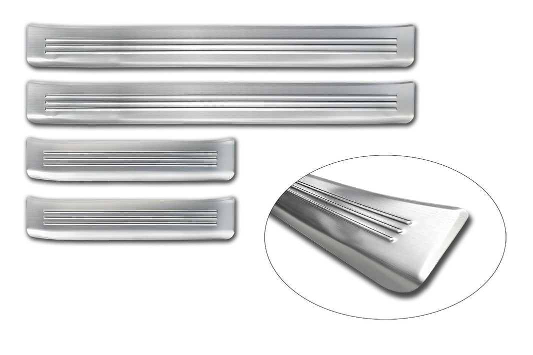Tröskelskydd Lines Jaecoo J7 2023+ – Silver satin