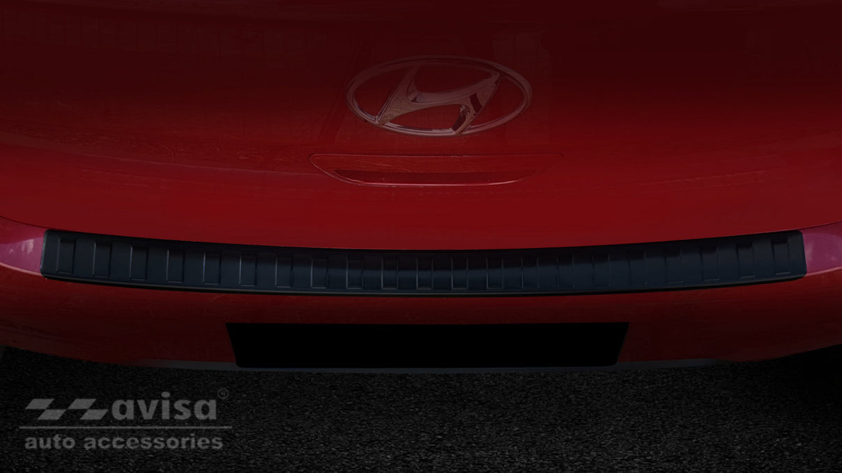 Lastskydd Hyundai i10 III halvkombi 5-dörrars 2019–2023 facelift 2023+ – Svart – detaljbild 3