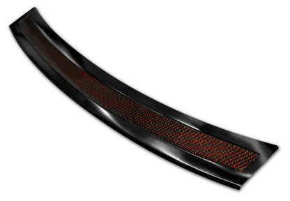 Lastskydd BMW 5 F11 touring 2010–2013, facelift 2013–2017 – Svart steel, Röd&Svart Kolfiber