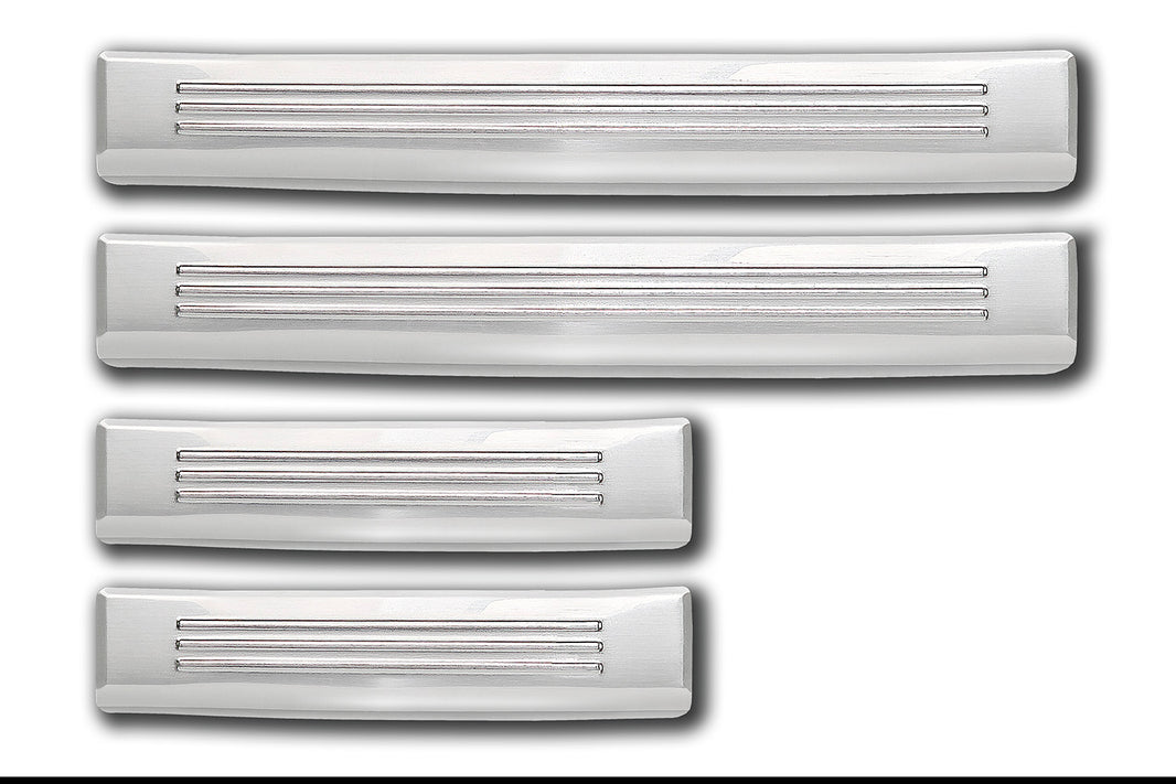 Tröskelskydd Lines Opel Frontera 2024+/ Frontera Electric 2024+ – Silver satin