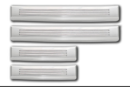 Tröskelskydd Lines Opel Frontera 2024+/ Frontera Electric 2024+ – Silver satin
