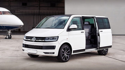 Lastskydd Volkswagen Transporter T6/ T6.1, Caravelle T6/ T6.1 (fits to versionen med one bak dörr) 2015–2019, facelift… – Spegelblank svart – detaljbild 3