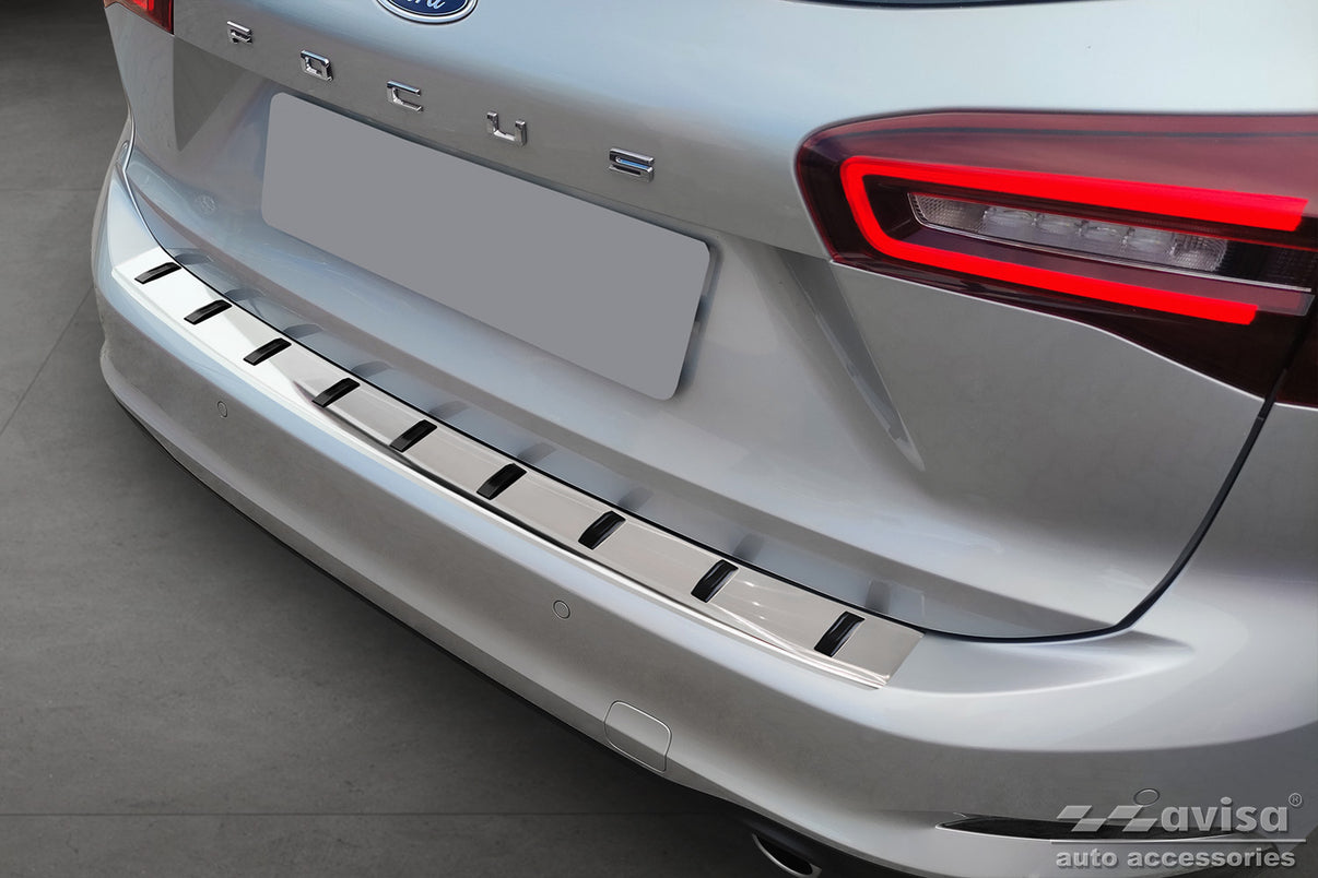 Lastskydd Strong Edition Ford Focus IV Kombi/ ST-Line/ Active 2018–2021, facelift 2021+ – Silver – detaljbild 2