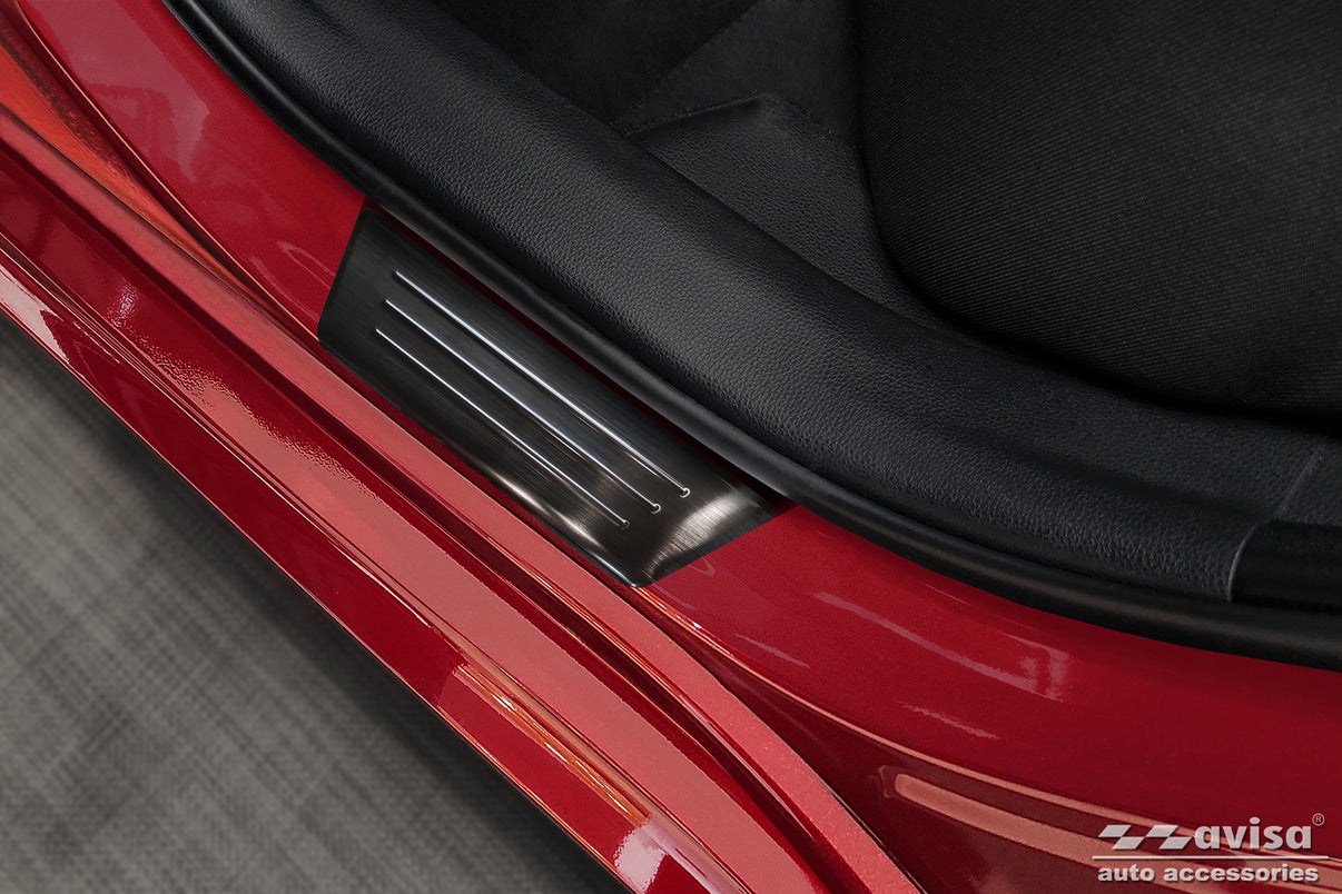 Tröskelskydd Special Edition Toyota C-Hr II crossover 2023–2025, facelift 2025+ m.fl. – Svart – detaljbild 2