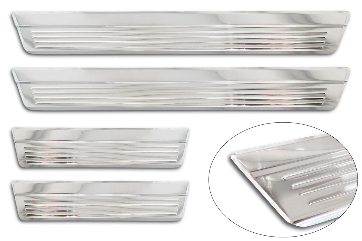 Tröskelskydd Lines Honda Cr-V VI 2023+ – Silver satin