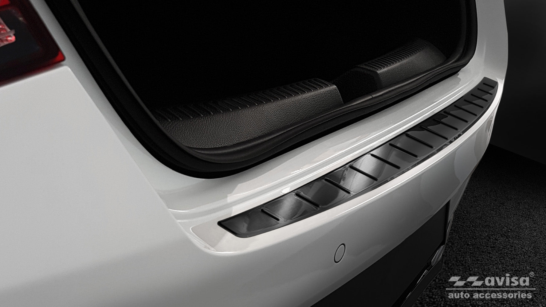 Lastskydd Mercedes Cla II (C118) sedan 2019+ – Svart (2/45231) – detaljbild 2