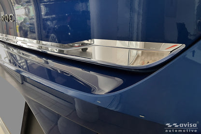 Bakluckelist Volkswagen T-Roc Cabrio 2017–2022. facelift 2022–2025 – Spegelpolerat silver – detaljbild 3
