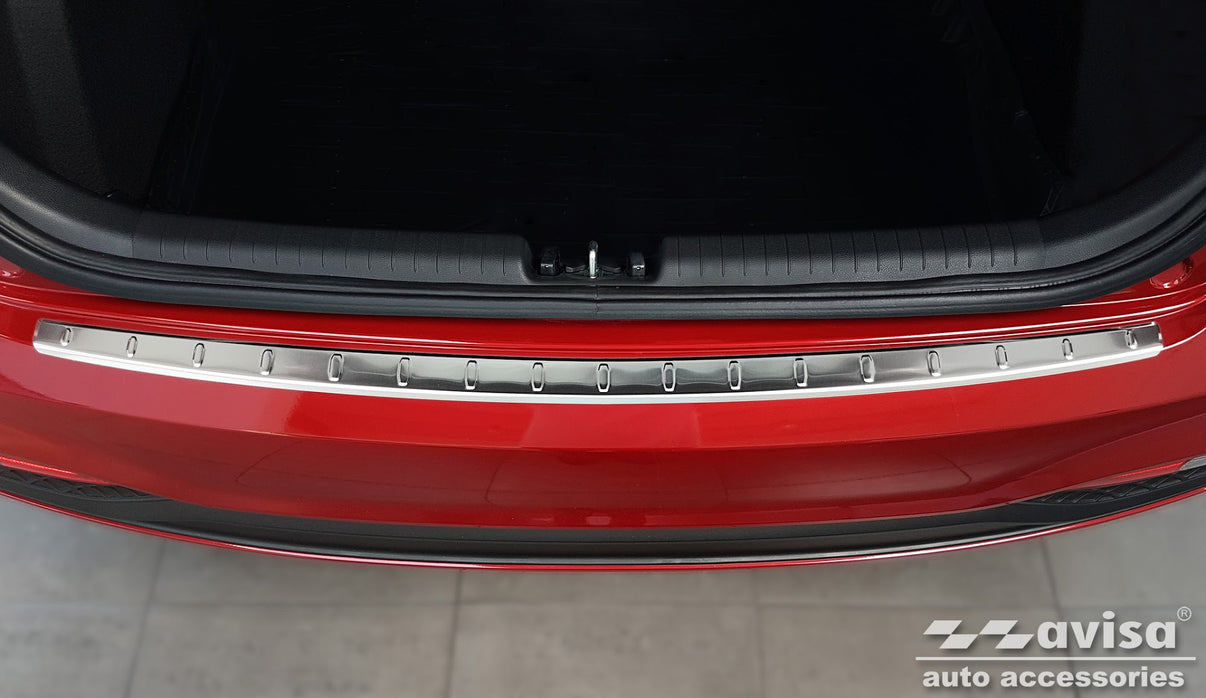 Lastskydd Hyundai i20 II halvkombi 5-dörrars facelift 2018–2020 m.fl. – Silver satin – detaljbild 3