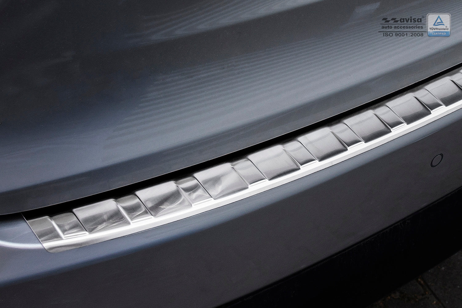 Lastskydd Lexus NX 2014–2017, facelift 2017–2021 – Silver satin