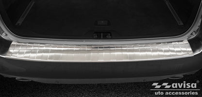 Lastskydd Volvo V70 III facelift 2014–2016 – Silver satin – detaljbild 3