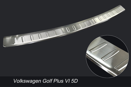 Lastskydd Volkswagen Golf Plus VI 5-dörrars 2009+ 11.2012+ Silver satin