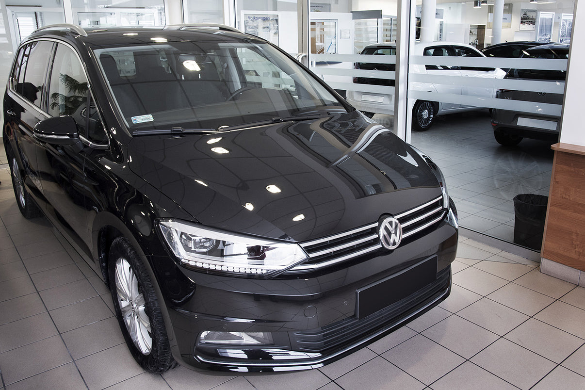 Lastskydd Volkswagen Touran III/ R-line 2015+ – Silver satin – detaljbild 3
