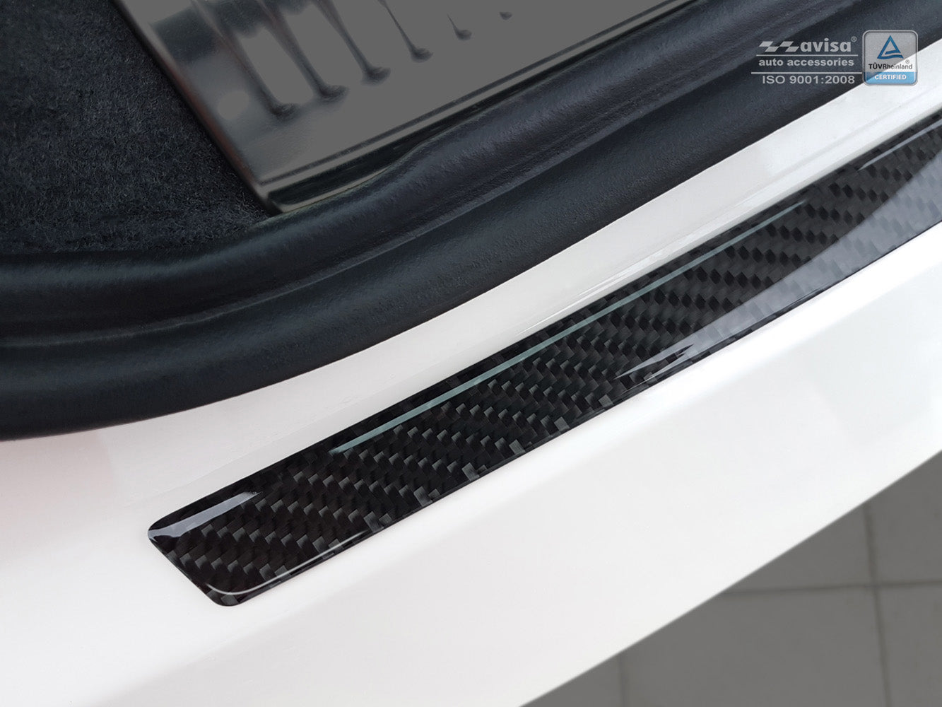 Lastskydd Audi Q3 2011–2015, facelift 02.2015–2018 – Svart – detaljbild 3