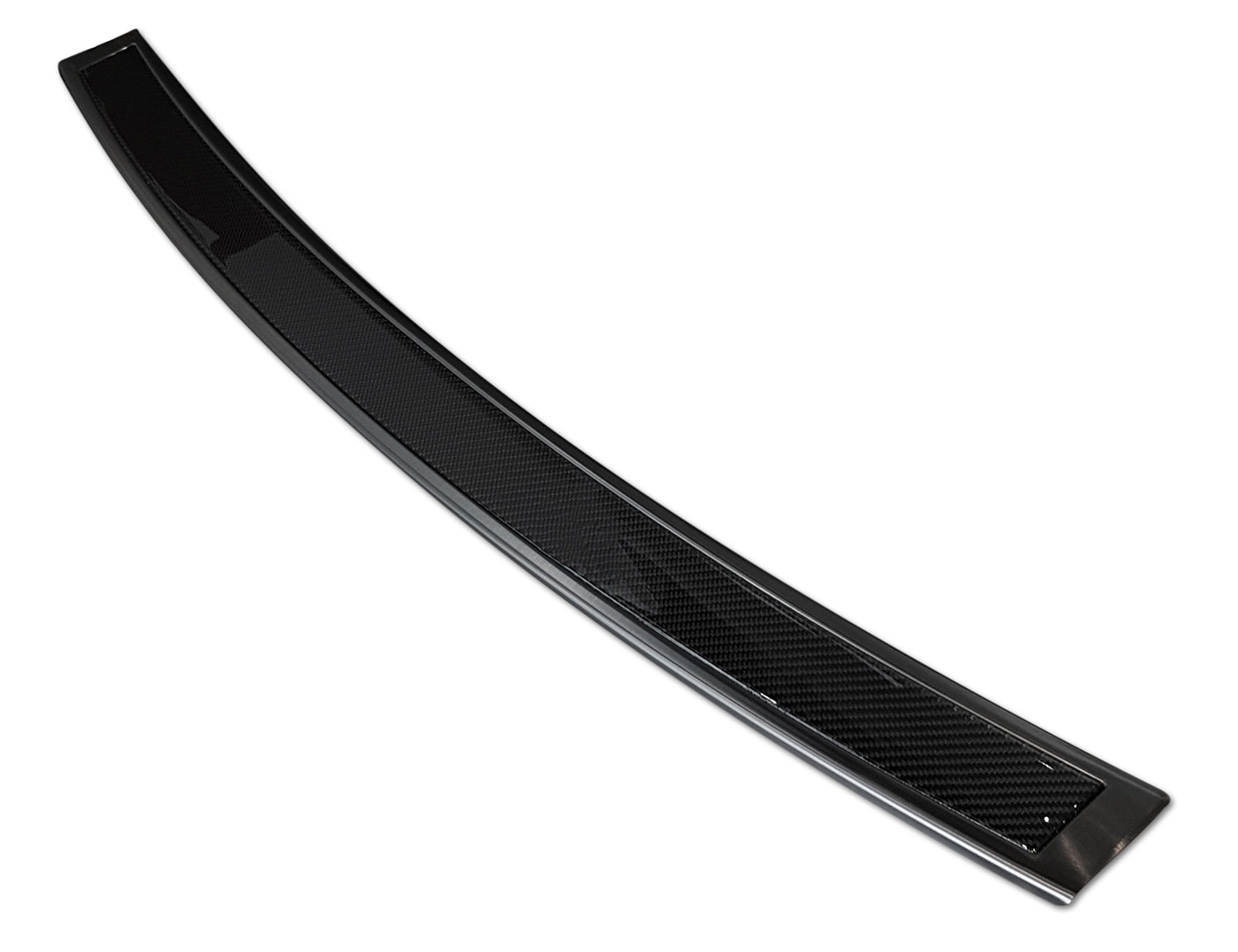 Lastskydd BMW X5 F15 2013+ – Svart steel, Svart Kolfiber