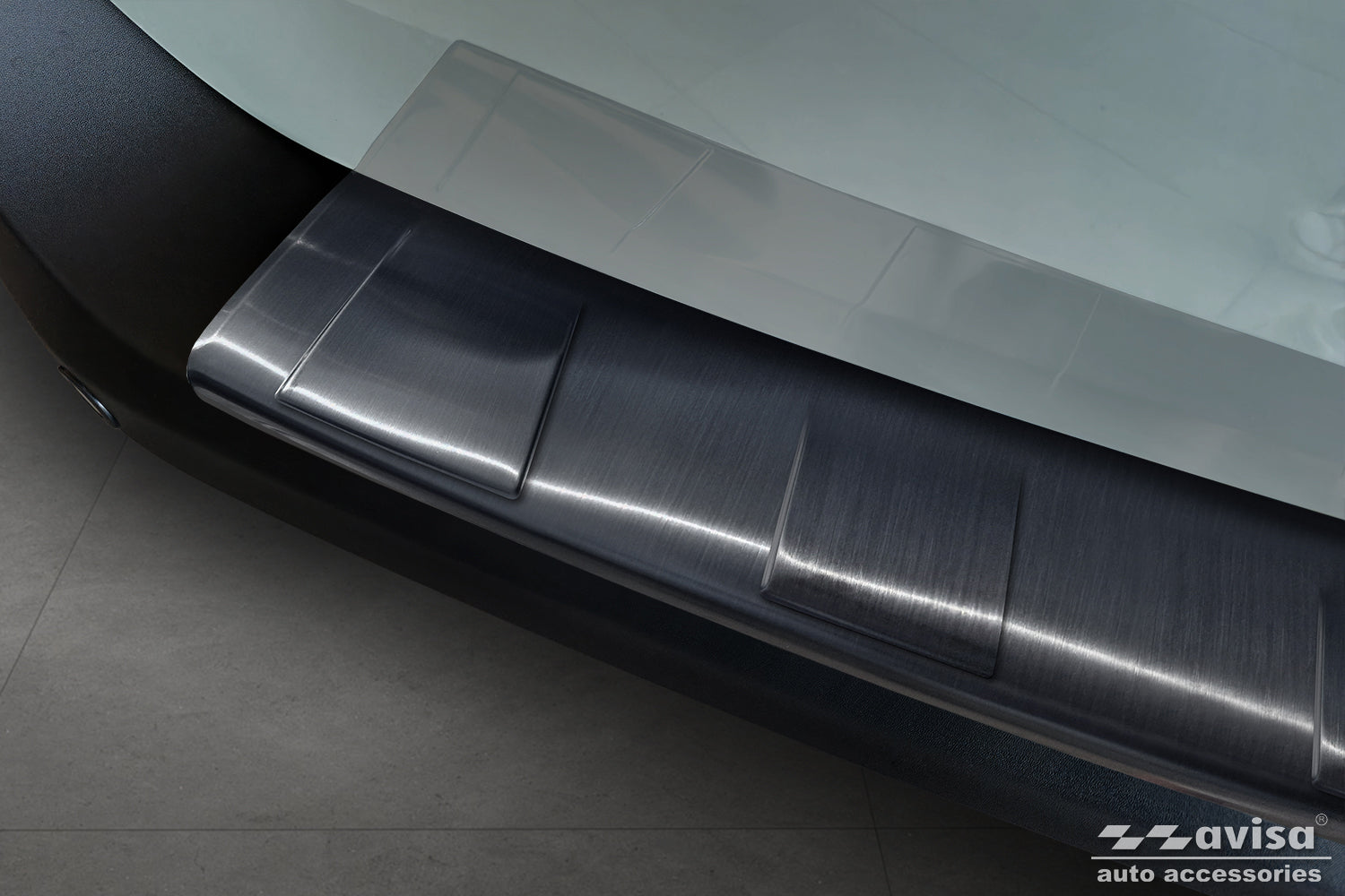 Lastskydd Ford Tourneo Courier II 2023+ (fits to both versions: twin dörr and tailgate) m.fl. – Svart – detaljbild 3