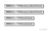 Tröskelskydd Lines Volkswagen Touran III/ R-line 2015+ – Silver satin