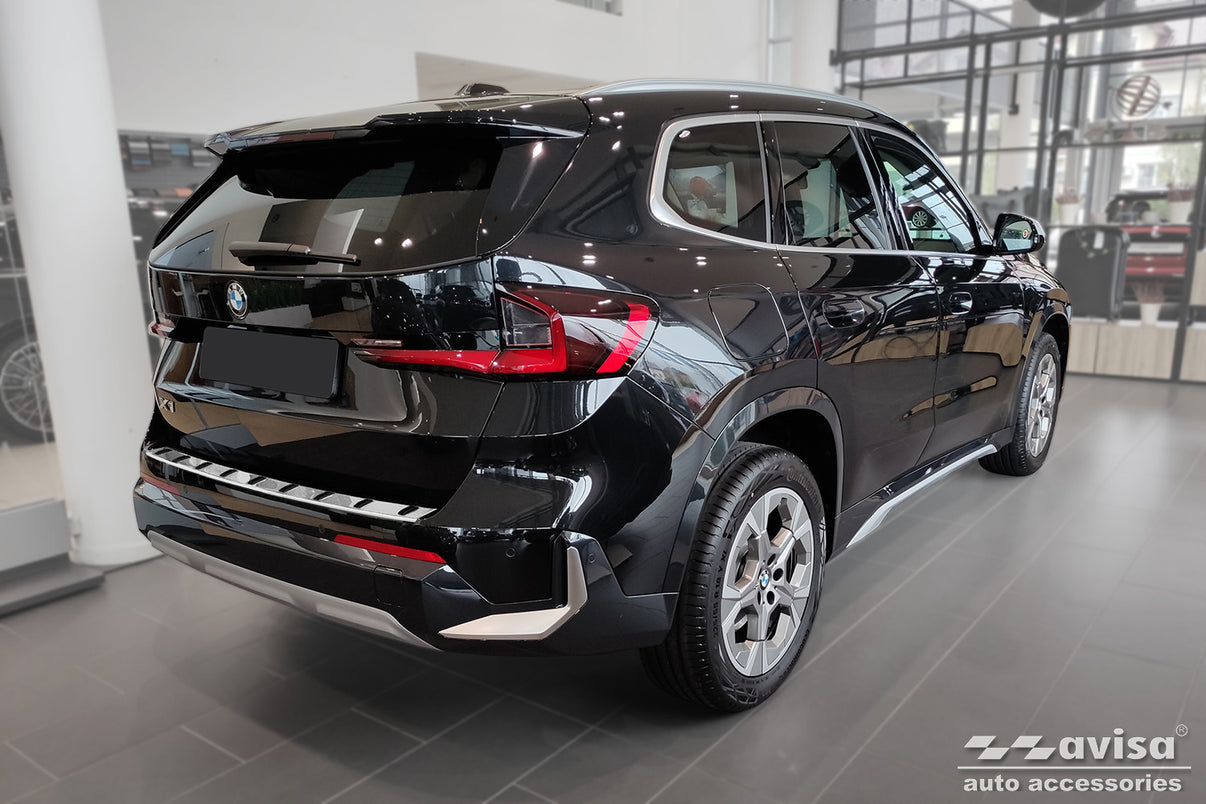 Lastskydd Strong Edition BMW X1 III U11 2022+/ BMW X1 III U11 X -line 2022+ – Silver satin – detaljbild 2