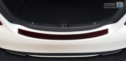 Lastskydd Mercedes Cls (C218) 2014+ – Röd / Svart – detaljbild 3