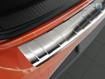 Lastskydd Volkswagen T-Roc/ cabrio 2017–2022, facelift 2022–2025 – Silver satin – detaljbild 2
