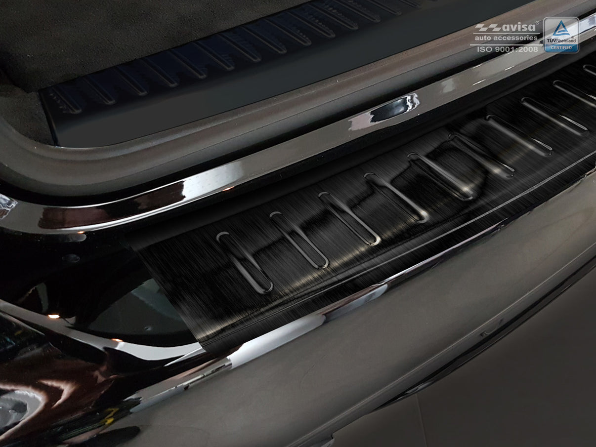 Lastskydd Mercedes C Class W205 Kombi 2014–2018, facelift 2018–2021 – Svart – detaljbild 2