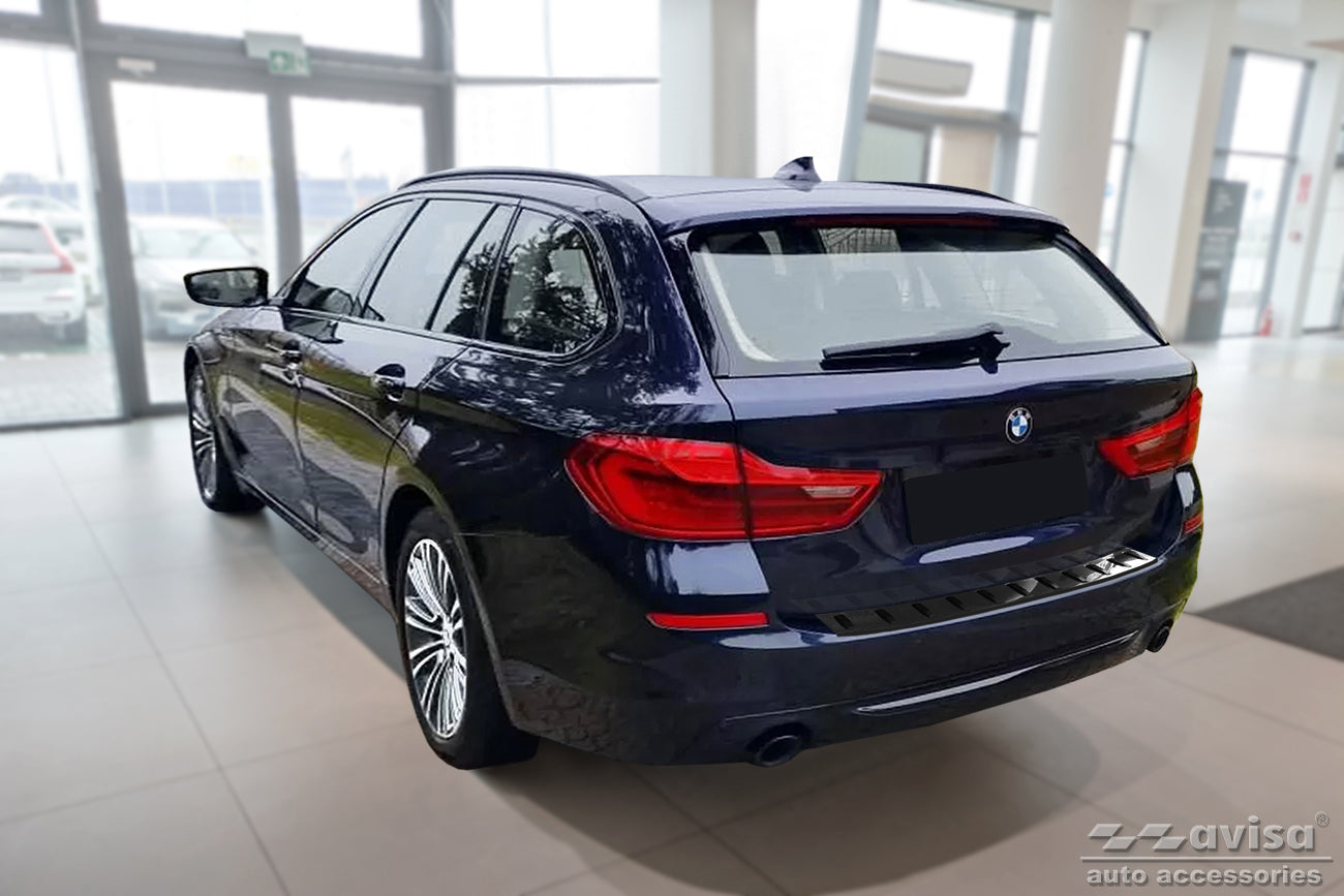 Lastskydd Strong Edition BMW 5 G31 touring 2017–2020 (utan M-paket) – Svart – detaljbild 2