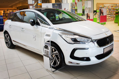 Lastskydd Citroen DS5 2011–2015, facelift 2015+ – Silver satin – detaljbild 2