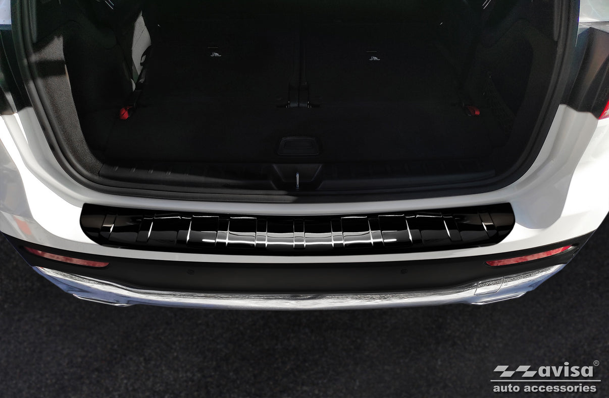 Lastskydd Mercedes Glb (X247) crossover 2019–2025/ Mercedes Glb AMG (X247) 2019–2025 – Spegelblank svart – detaljbild 3