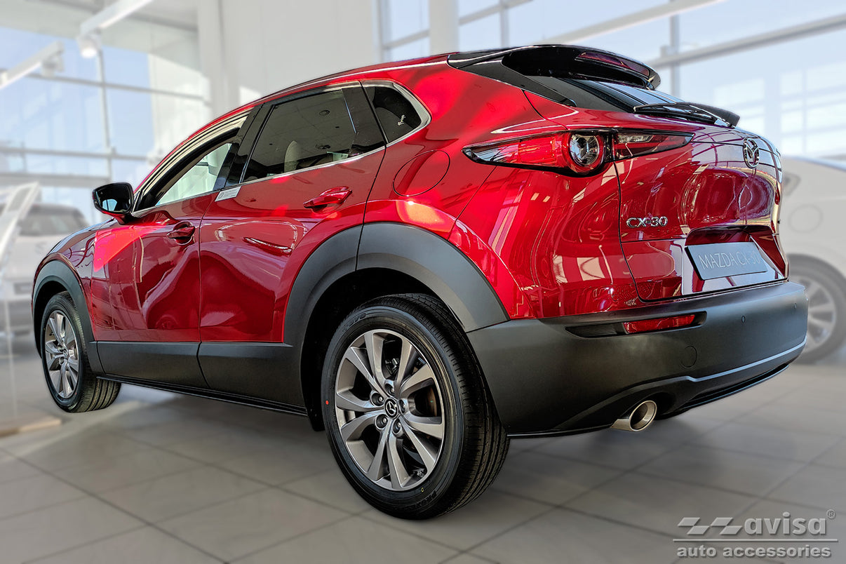 Tröskelskydd Lines Mazda CX-30 2019+ – Silver satin – detaljbild 3