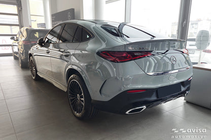 Bakluckelist Mercedes Glc II (C254) Coupe 2023+ – Spegelpolerat silver – detaljbild 2