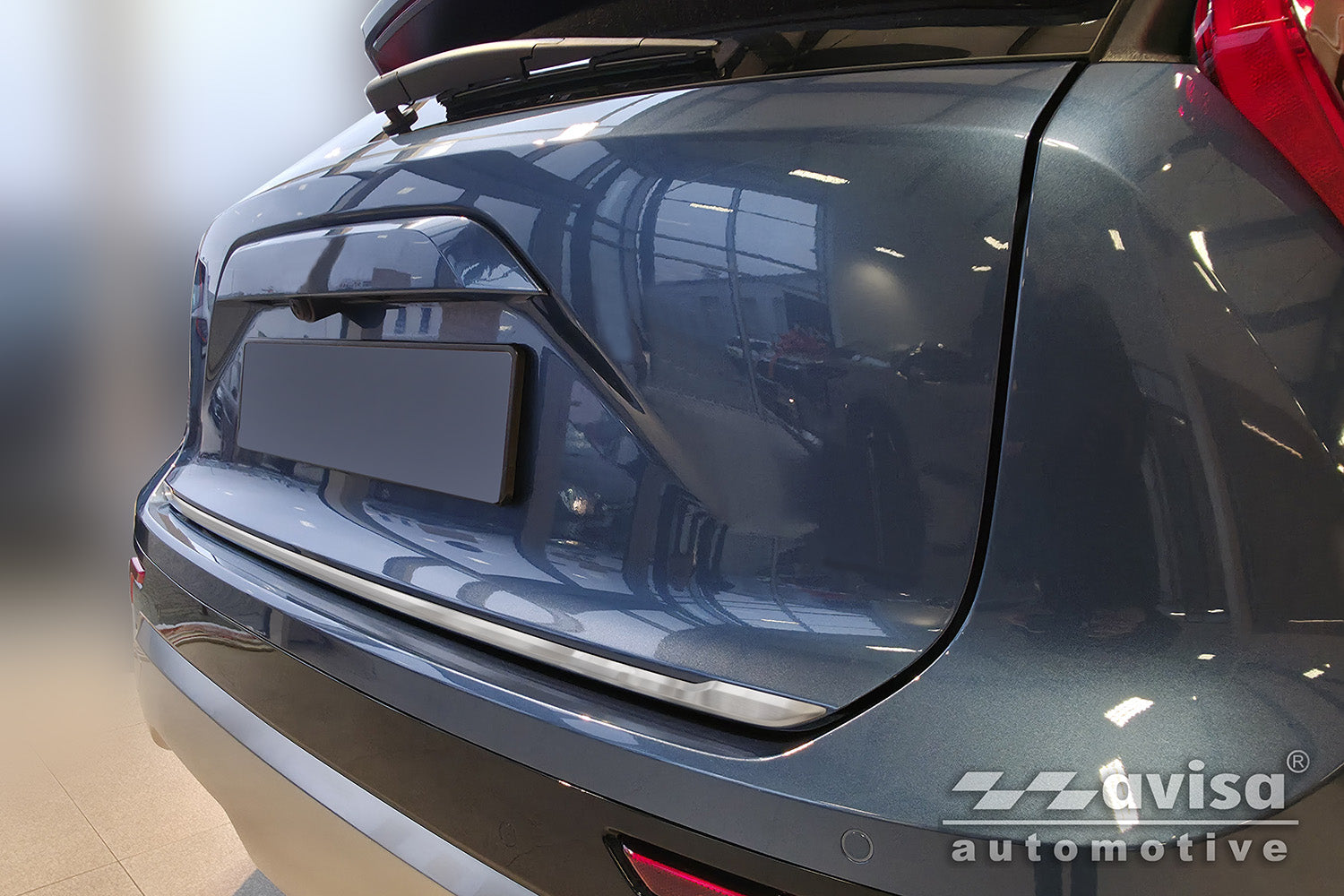 Bakluckelist Kia Niro II 2022+ – Silver satin – detaljbild 2