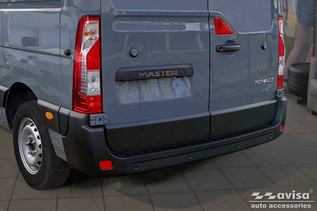 Lastskydd Black Mat Nissan NV400 2010–2014, facelift 2014+ m.fl. – Mattsvart (2/40234) – detaljbild 2