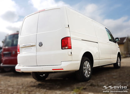 Lastskydd Volkswagen Transporter T5 Multivan, Caravelle 2003–2012, facelift 2012–2015 ( fits to the two bak dörrar and… – Silver satin – detaljbild 3