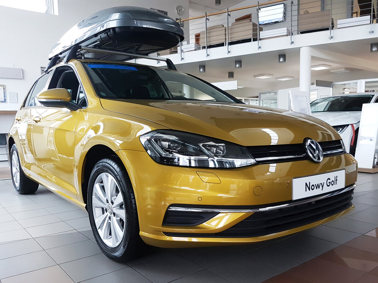 Lastskydd Volkswagen Golf VII 5-dörrars/ 3-dörrars halvkombi 2012–2017, facelift 2017–2019 – Svart – detaljbild 3