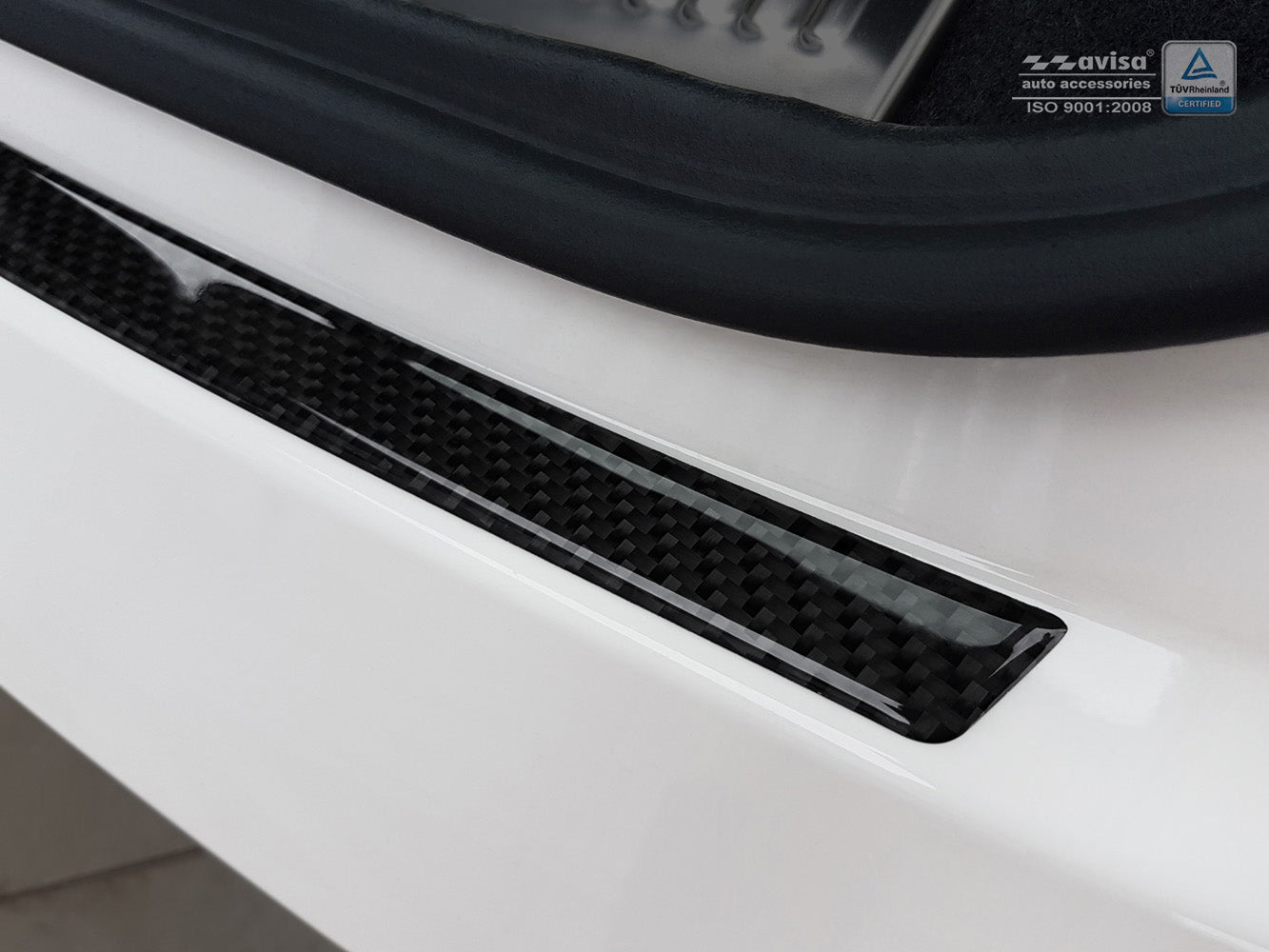 Lastskydd Audi Q3 2011–2015, facelift 02.2015–2018 – Svart – detaljbild 2
