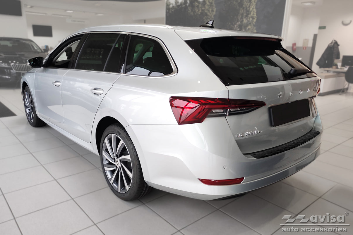 Lastskydd Black Mat Skoda Octavia IV Kombi Active, Sportline, Ambition, Style, Sportline 2019–2024 facelift 2024+ m.fl. – Mattsvart (2/40226) – detaljbild 2
