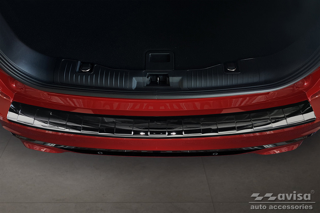 Lastskydd Ford Kuga III ST-Line/ Hybrid/ Vignale 2019–2024, facelift 2024+ – Spegelblank svart – detaljbild 3