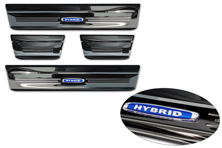 Tröskelskydd Hybrid Honda Hr-V III 2021+ – Spegelblank svart