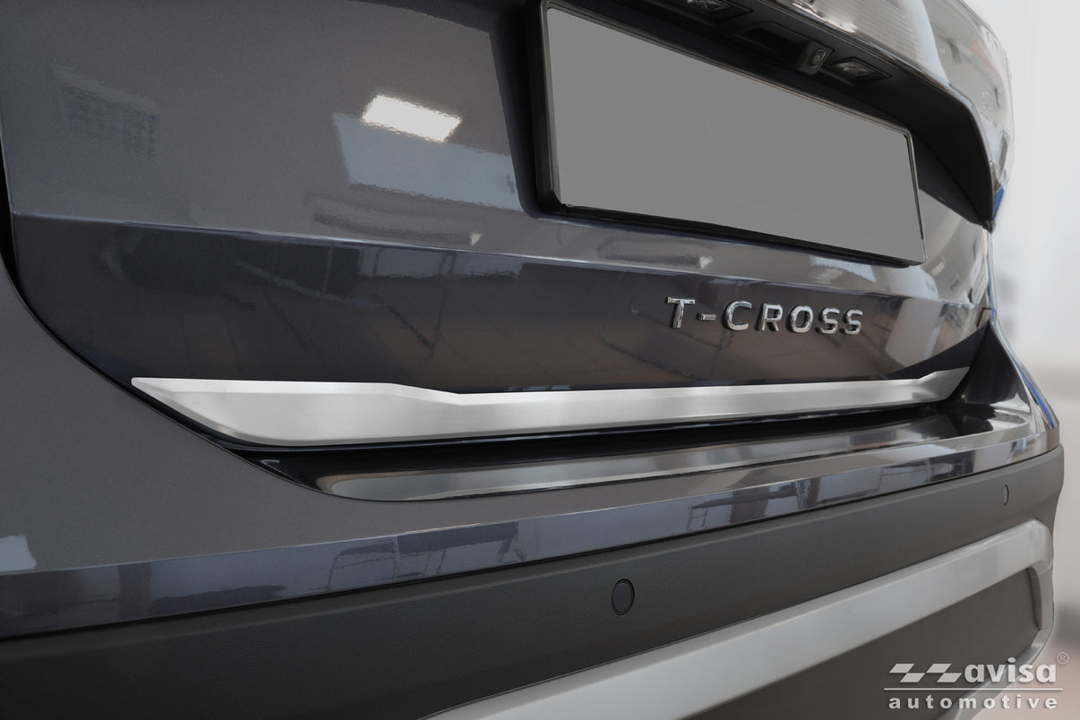 Bakluckelist Volkswagen T-Cross 2018–2024, facelift 2024+ – Silver satin (2/36125) – detaljbild 3