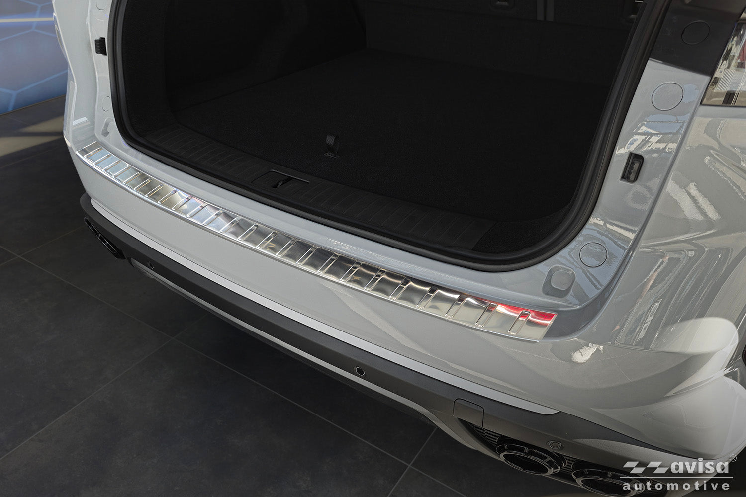 Lastskydd Omoda 9 2024+ – Silver satin – detaljbild 3
