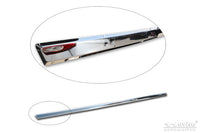 Bakluckelist BMW X6 (G06) 2023+ – Spegelpolerat silver