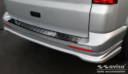 Lastskydd Volkswagen Transporter T5 Multivan, Caravelle 2003–2012; facelift 2012–2015 ( fits to the two bak dörrar and versionen med… – Svart – detaljbild 3